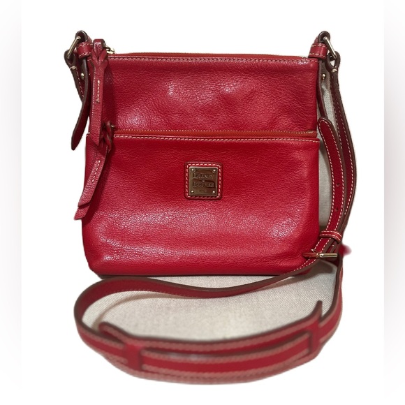 Dooney & Bourke Bags Dooney And Bourke Red Leather Crossbody Poshmark